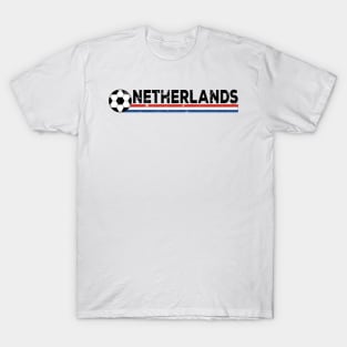 Netherlands Football Soccer Fan Design T-Shirt